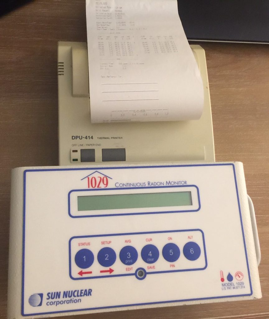 Radon testing Montgomery county Alfa Air Agency