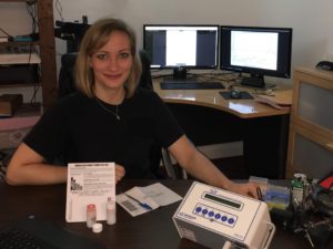 Kate Holder certified  radon  measurement provider ALFA AIR AGENCY