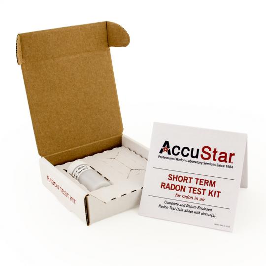 AccuSTAR Radon test Kit